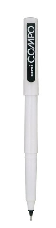 Uniball Pen COMPO Black PIN115-BK 0.3MM Ultra Fin Black