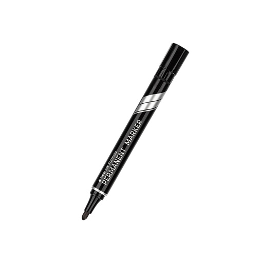 [U10020] DELI,Permanent Marker Black Pen No.U10020 1Pack/12pc