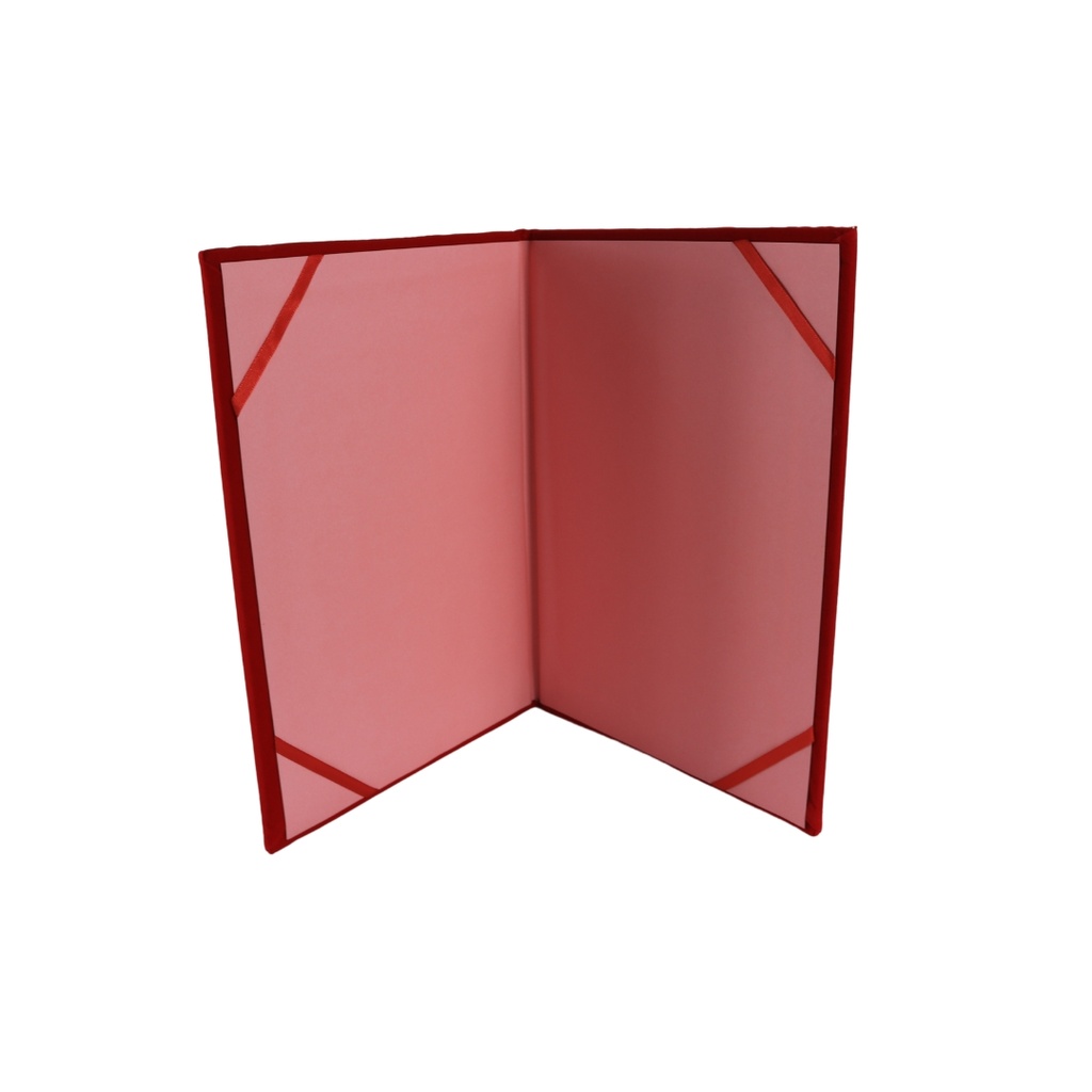 Certificate Holder Red