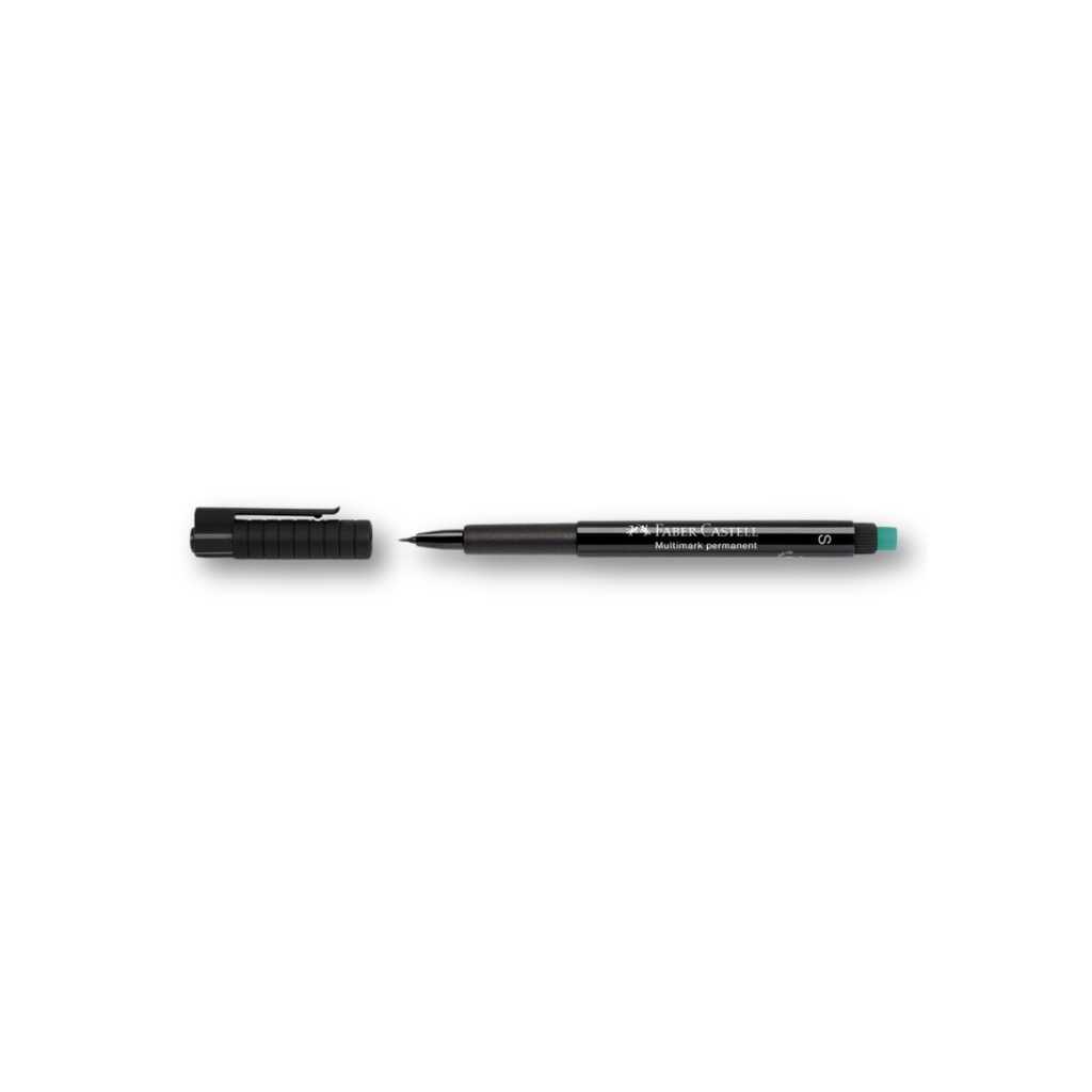 Faber Castell - Multimark Permanent Pen S Black