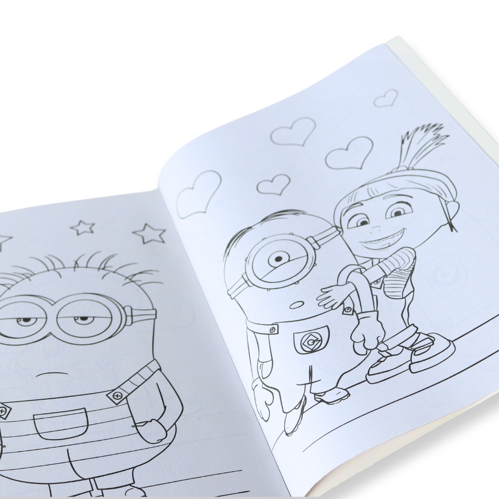 Coloring Book Minions A4 