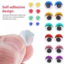 Googly Eyes Craft Colored Eyelashes