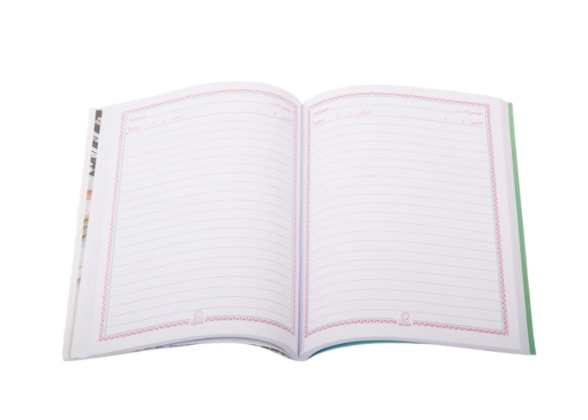 Falcon-Exercise Book PVC-100 Sheets Size 22x16cm Code OX-00276