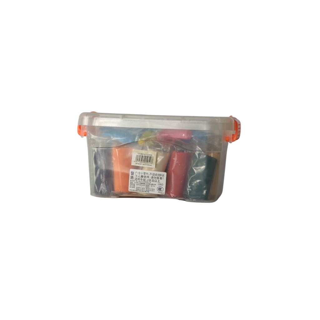 Play Dough Colorful Clay Box 19Pc  No.2263