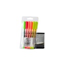 Pauli Text Markers Colorful 6Pc