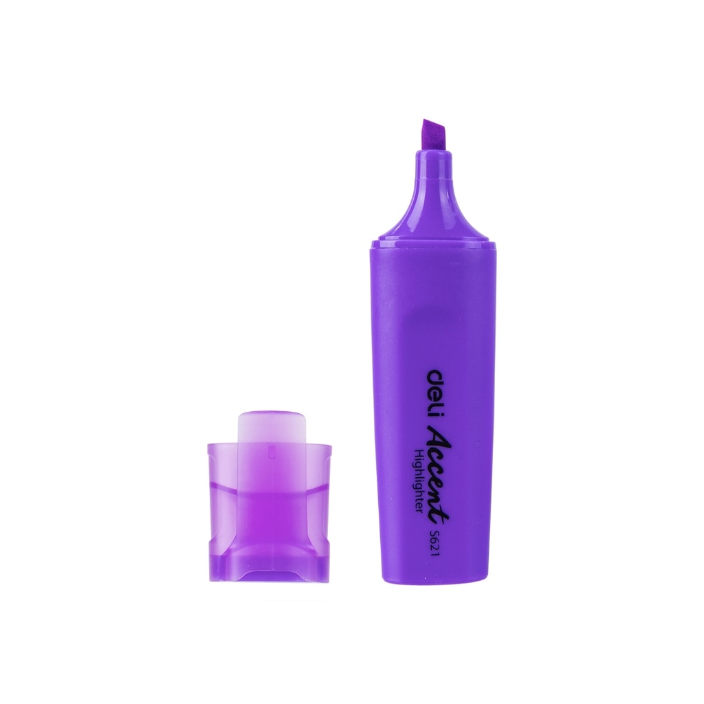 Deli-ES621 Highlighter, Purple, 1-5mm, 1 pc