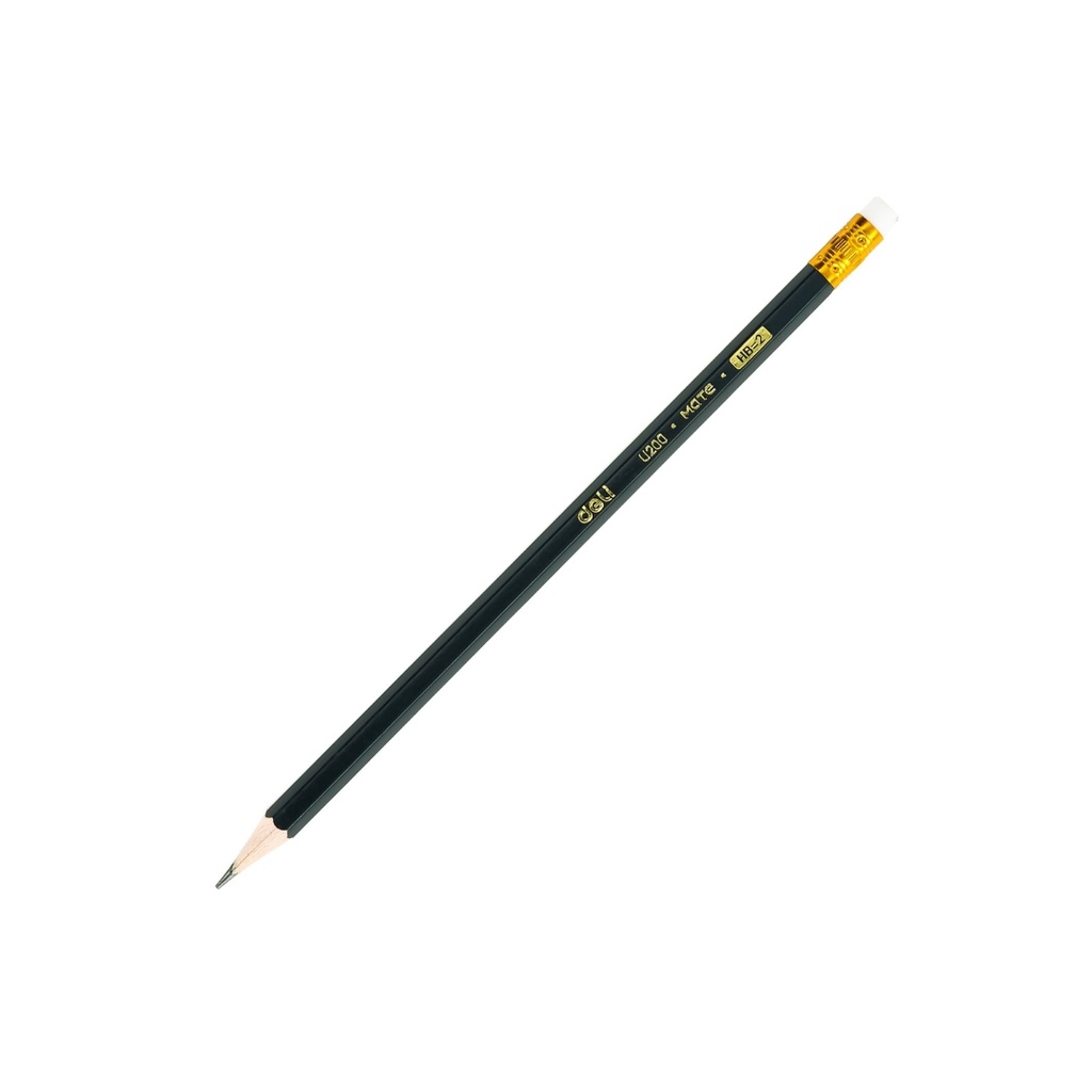 Deli - Graphite Pencil Hb W/Eraser 12Pc Dark Blue