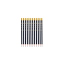 Deli - Graphite Pencil 2B W/Eraser 12Pc Dark Blue 
