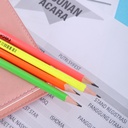 Deli - Neon Fluorescent Graphite Hb Pencil 