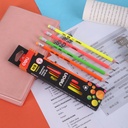 Deli - Neon Fluorescent Graphite Hb Pencil 