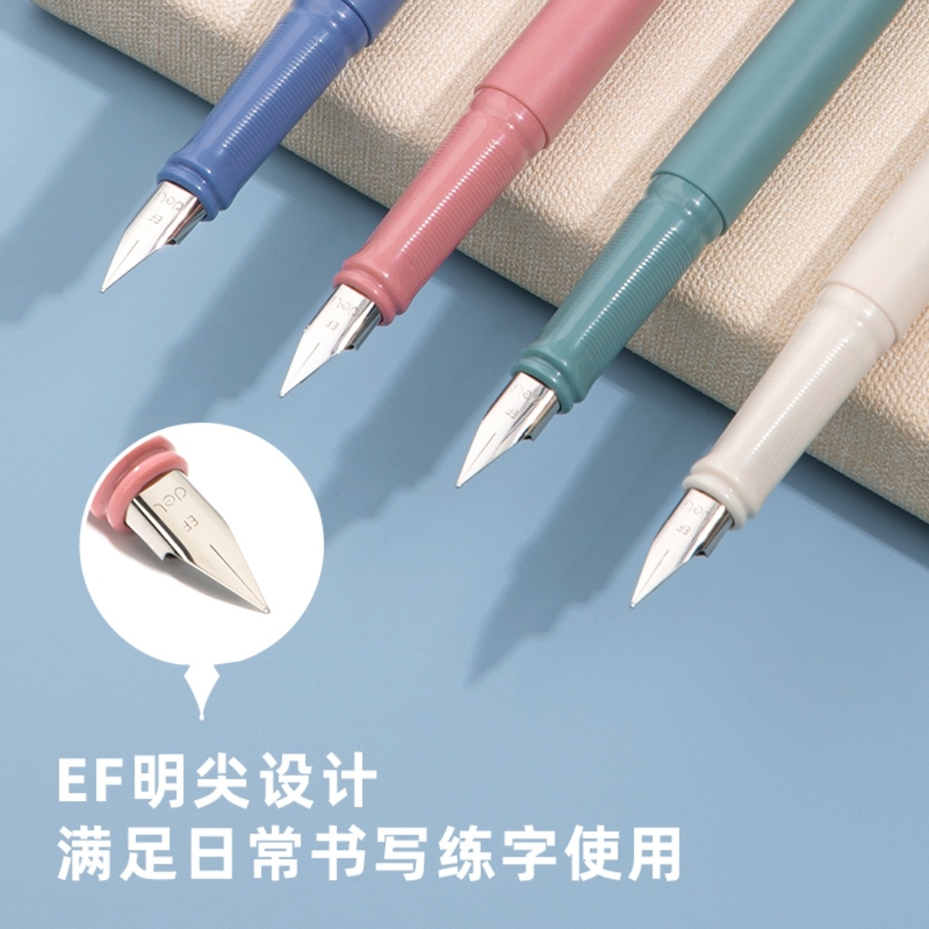 Deli- Fountain Pen White