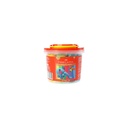 Faber-Castell Modelling Clay 500gm 10 Colors X 50gm In A Plastic Bucket, 120841