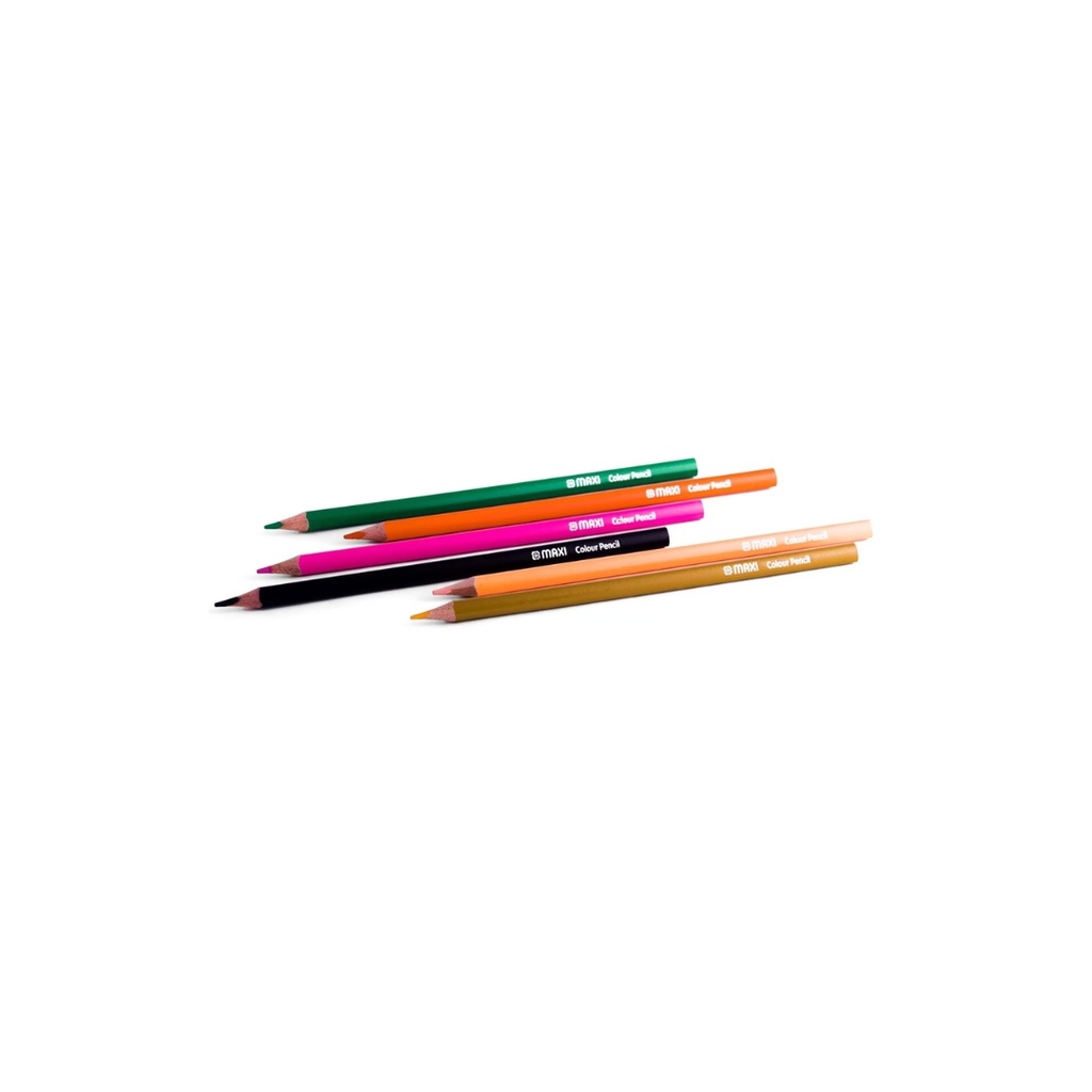 Maxi Triangular Color Pencils 36 Color Rt