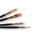 Faber Castell 4 Flat Paint Brushes