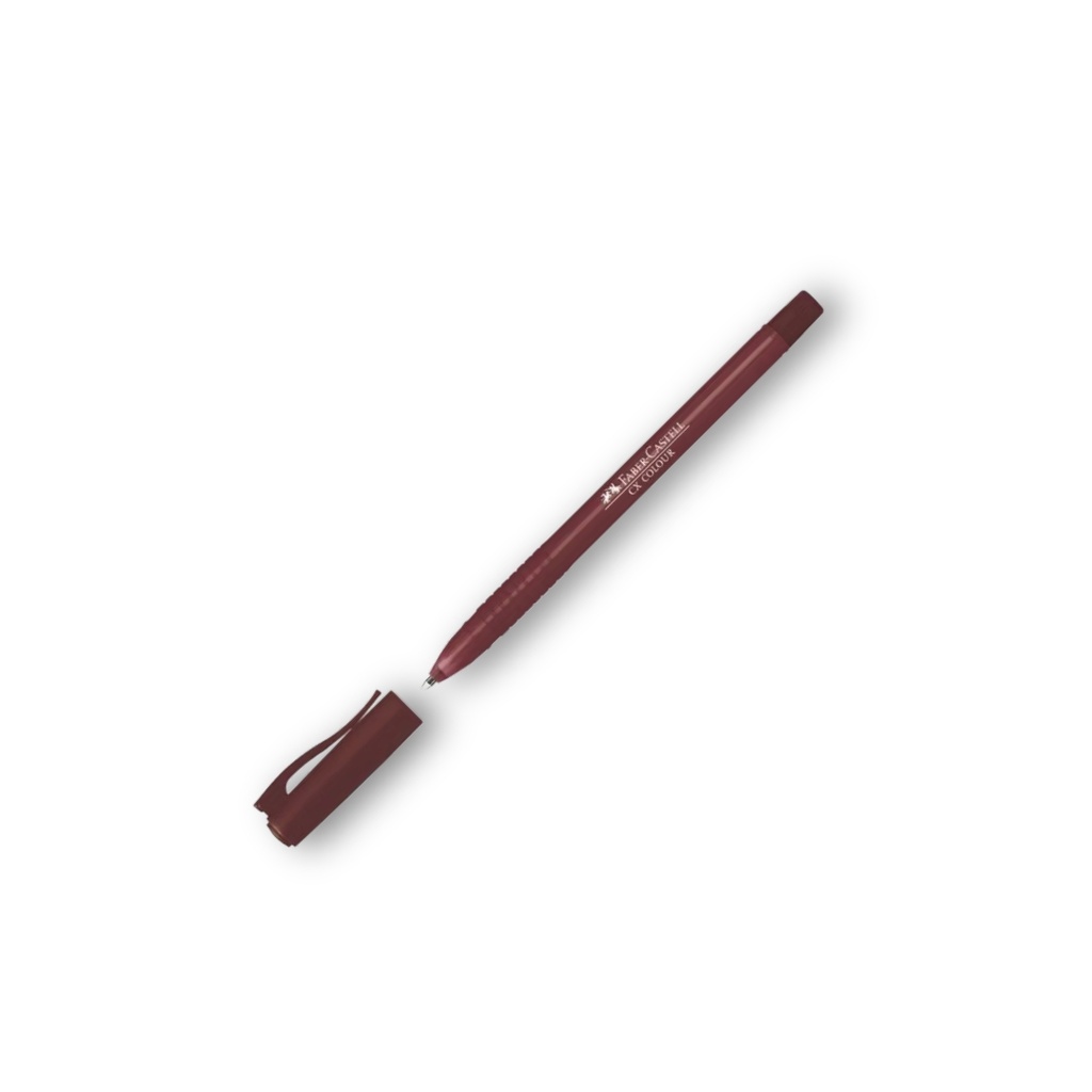 Faber-Castel CX Brown Color Ball Pen