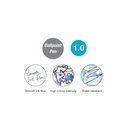 Faber-Castel CX Turquoise\Light Blue Color Ball Pen