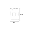 Leeno Spiral Blank Notebook