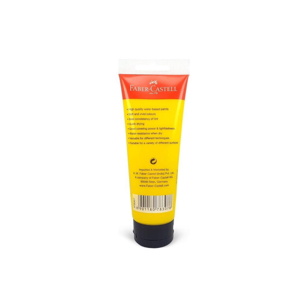 Faber-Castell Acrylic Color 120ml Cadmium Yellow