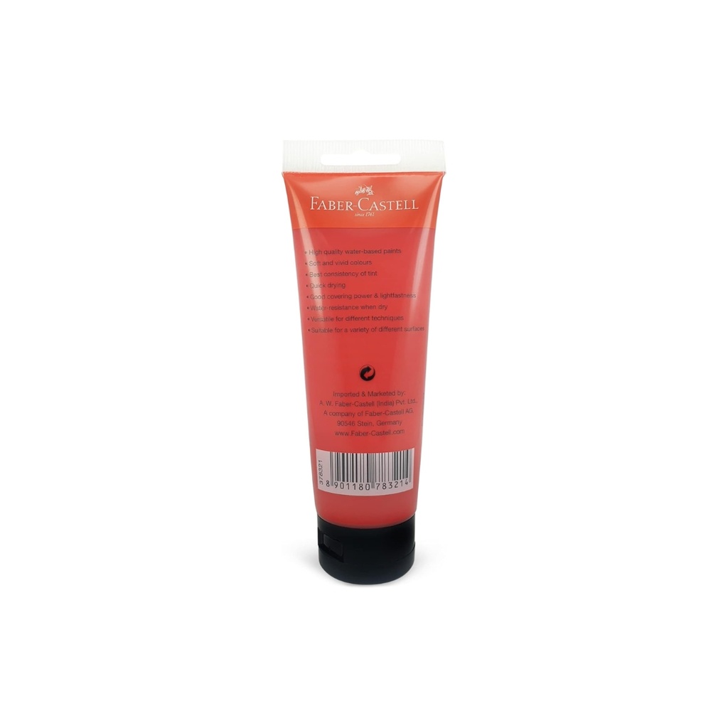 Faber-Castell Acrylic Color 120ml Pale Geranium Lake