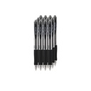uni-ball Laknock B/point Pen 0.7mm Black  12pc