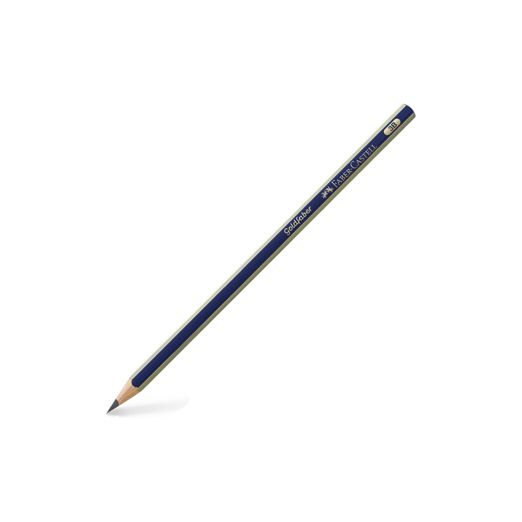 Faber Castell - Gold Faber 4B - Pencil Pack/12 Black