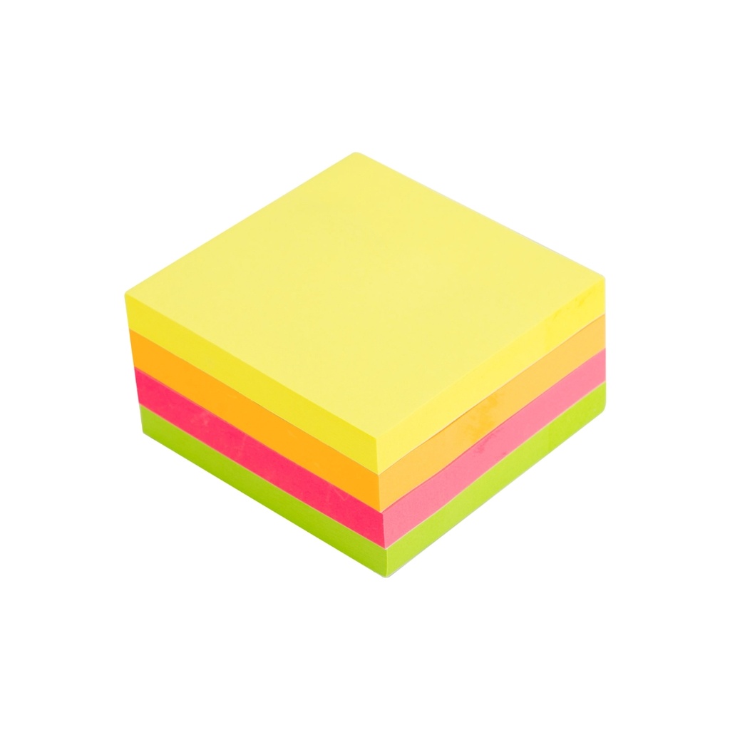 Deli-EA03003 Sticky Notes, 3''×3'' 4*100 
