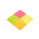 Deli-EA03003 Sticky Notes, 3''×3'' 4*100 