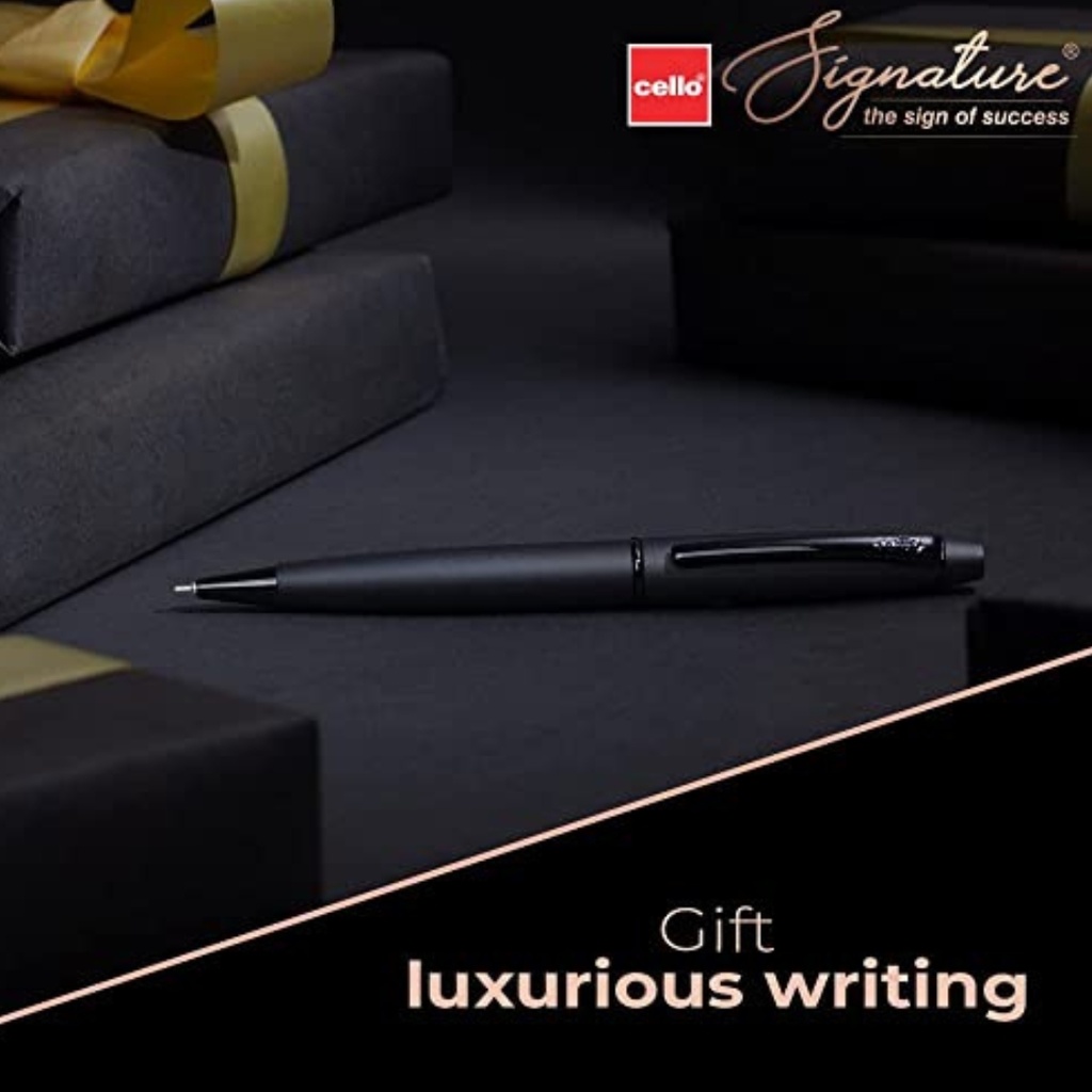 CELLO Signature Pen CARBON Blue 