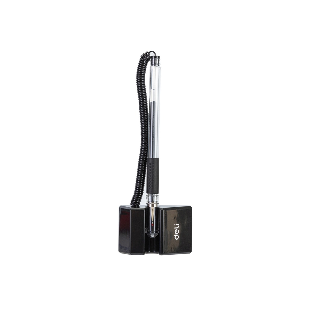 Deli-E6791 Desk Pen Stand 0.5mm Black