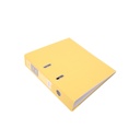 Deli Lever Arch File, Yellow, 70mm, Large