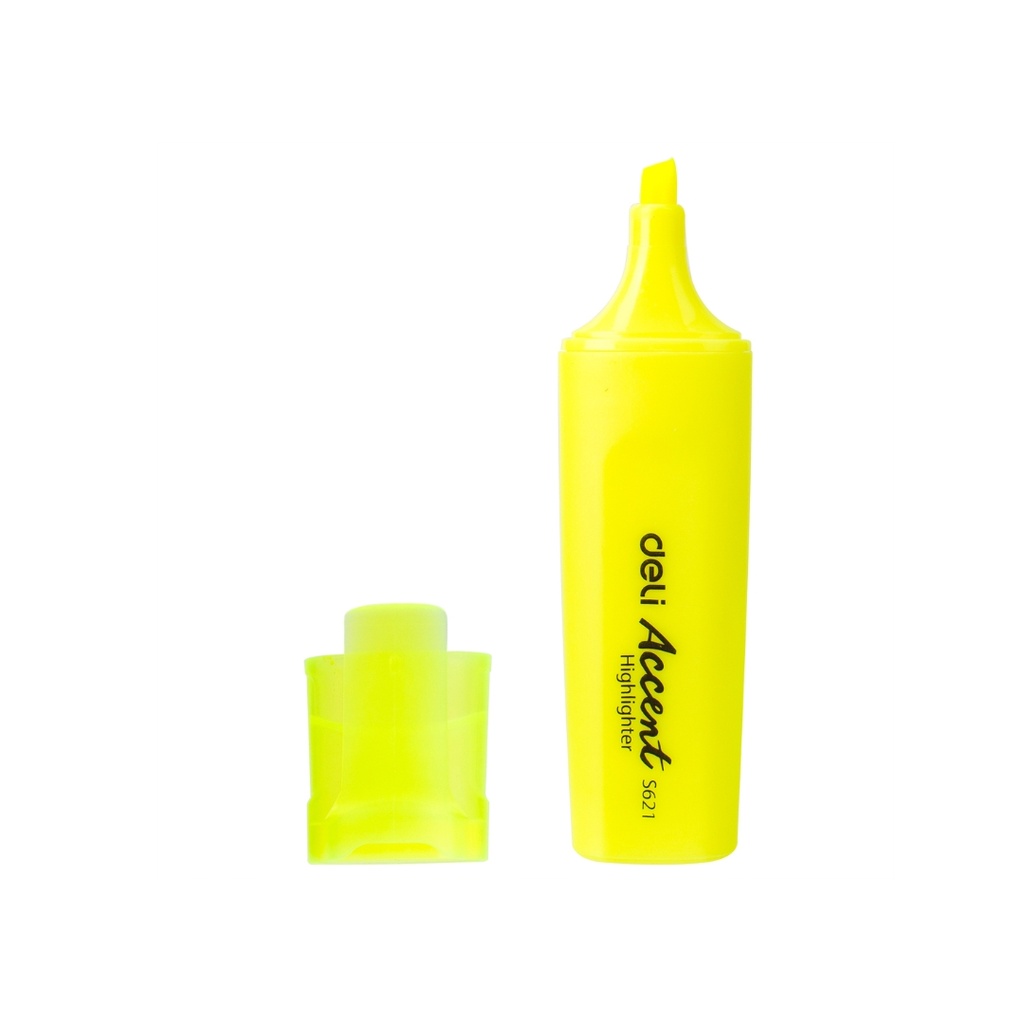 Deli-ES621 Highlighter, Yellow, 1-5mm, 1pc