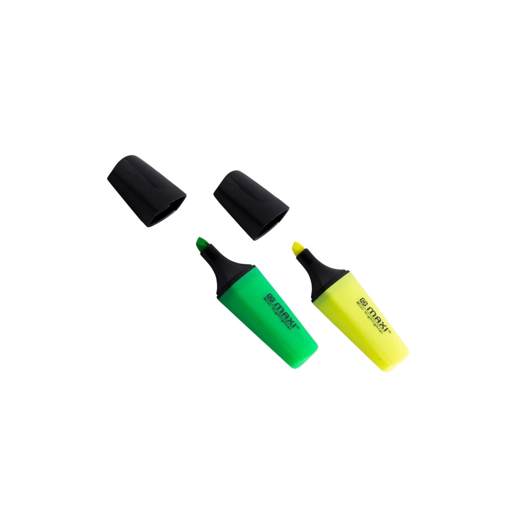 Maxi - Mini Highlighter Super Fluorescent 4pc