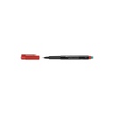 Faber Castell - Multi mark Permanent Pen Red