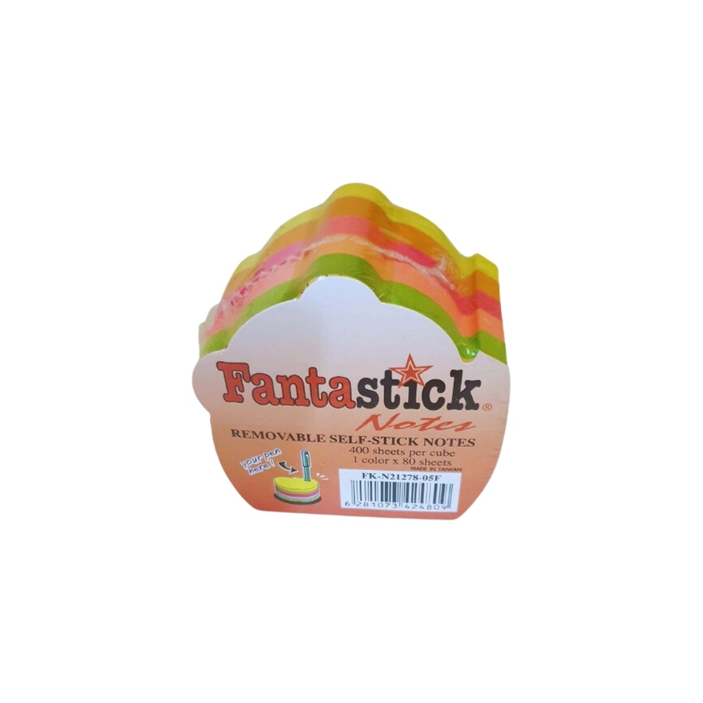 FantaStick - Sticky Notes Colorful Random Shaped