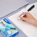 Deli-EU00620 Whiteboard Marker, Black 1-1.5mm
