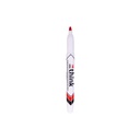 Deli-EU00640 Whiteboard Marker, Red 1-1.5mm