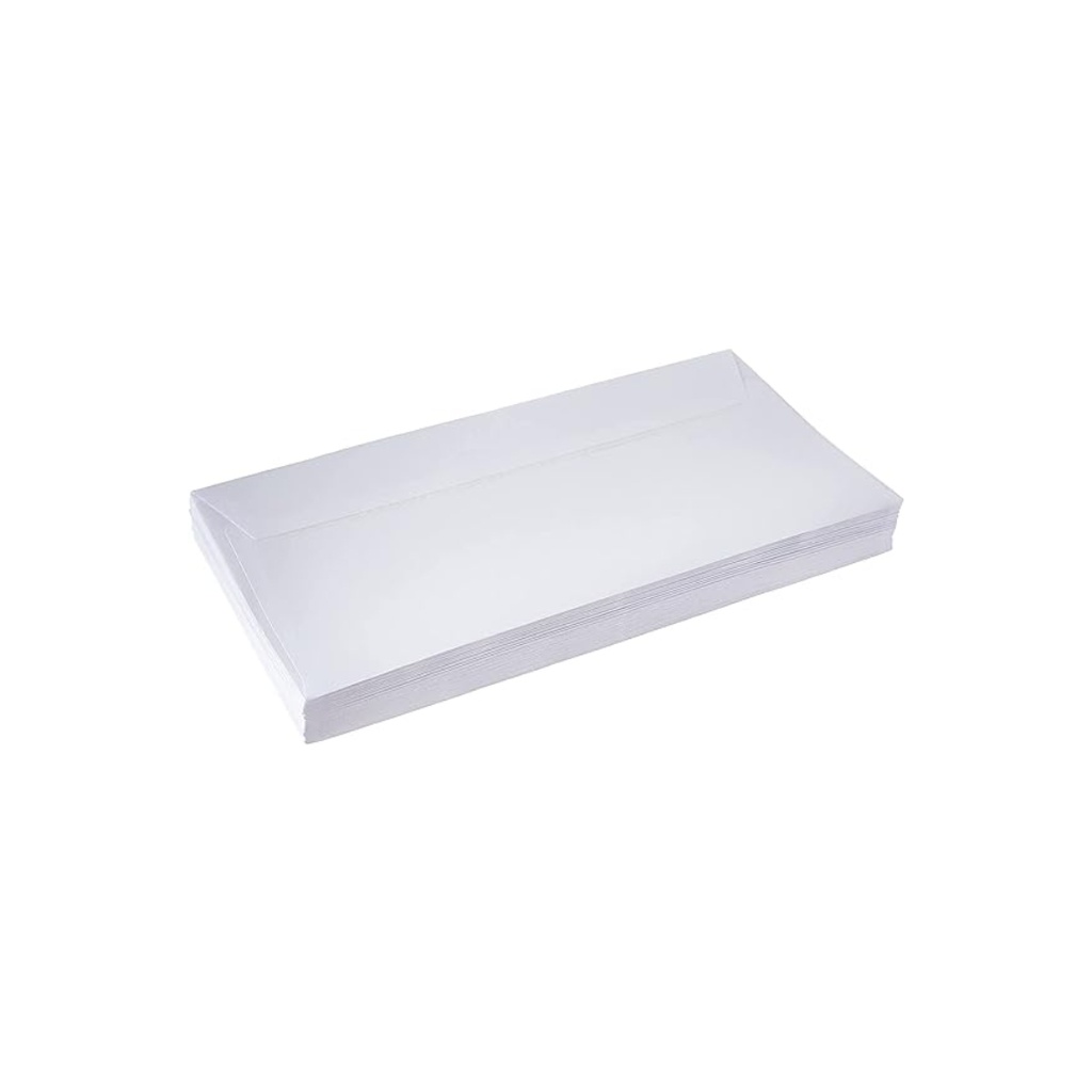 DL Envelope White MAXI 115x225mm 50pcs,PKT