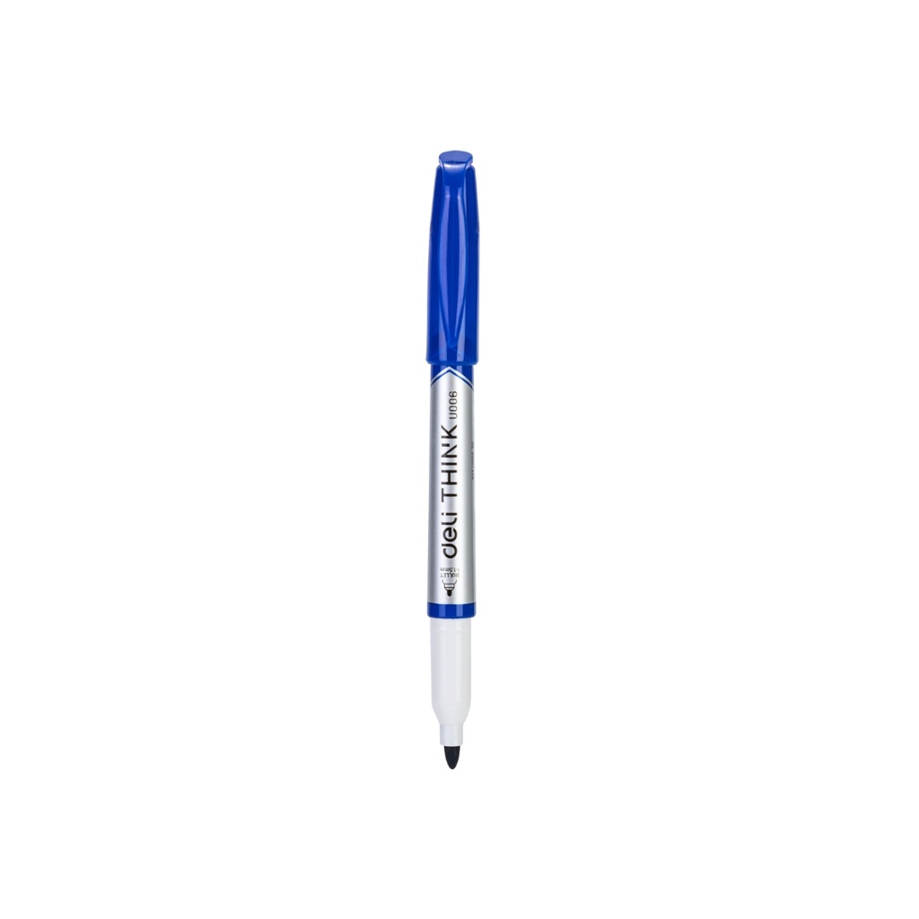 Deli-EU00630 Whiteboard Marker, Blue 1pc-1.5mm