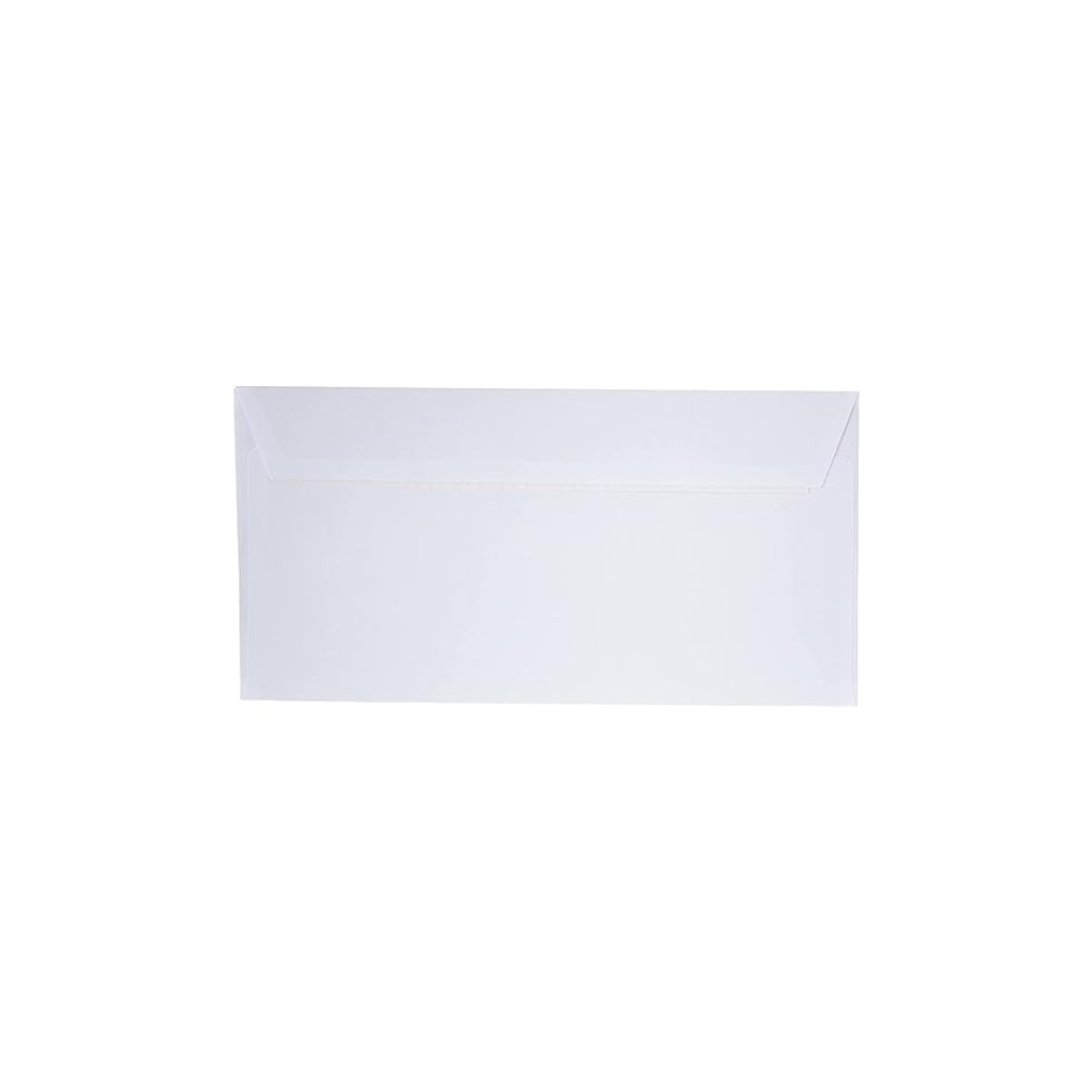 DL Envelope White MAXI 115x225mm 50pcs,PKT Pec