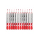 Deli - White Board Marker Red U00220 2/5mm, 1 pc