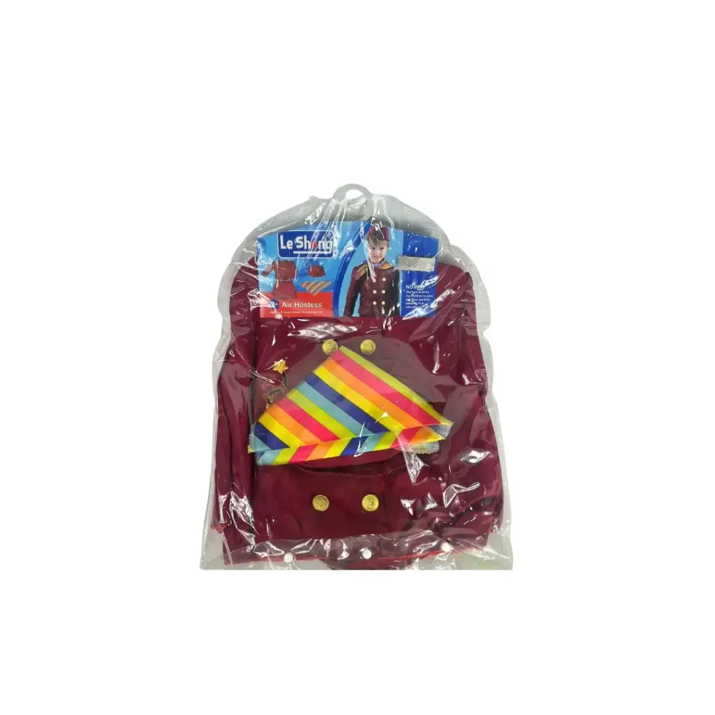 Air Hostess Dress For Children Almost From 3 to 8 Years