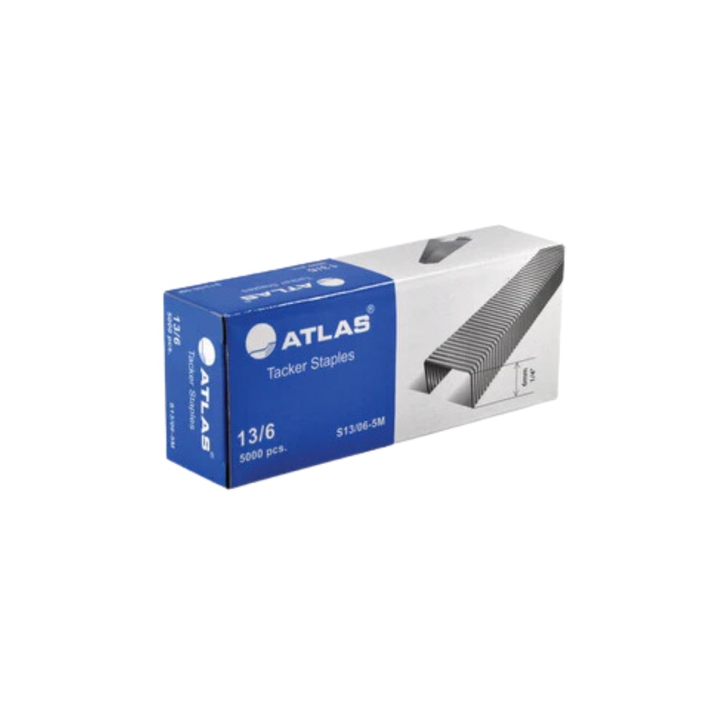 Atlas Staples Pin 13/6 5000pc