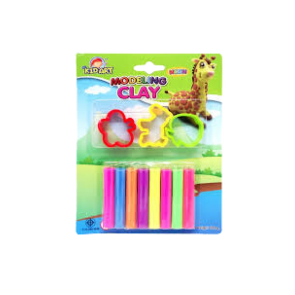 Clay KidArt 8Color 100gm NO:T108NE