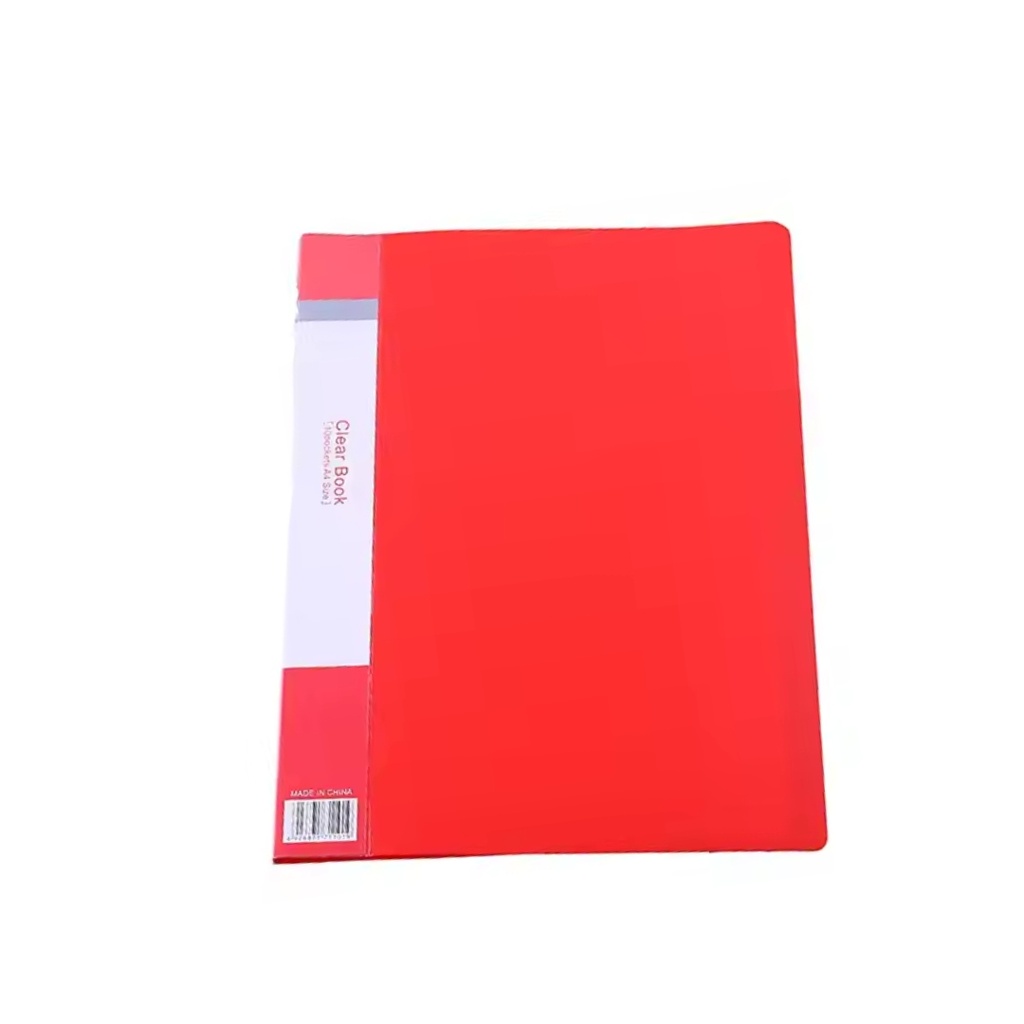 Display Book File 60 Pocket A4 CHENGNA Red