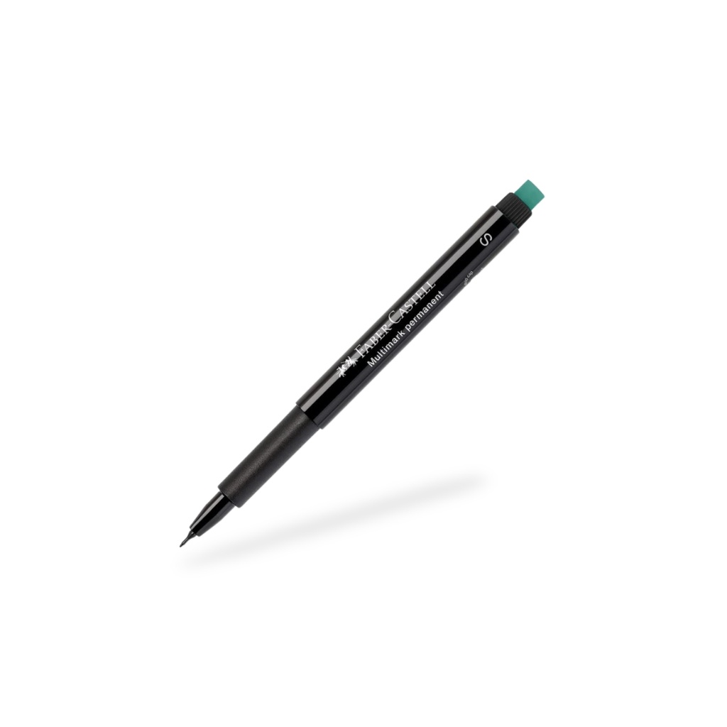 Faber Castell - Multimark Permanent Pen S Black
