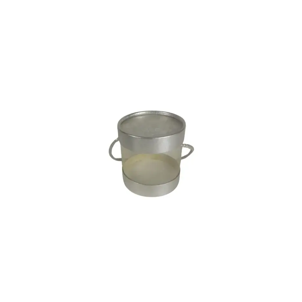 CYLINDER TRANSPARENT White Box 4X3 inch 