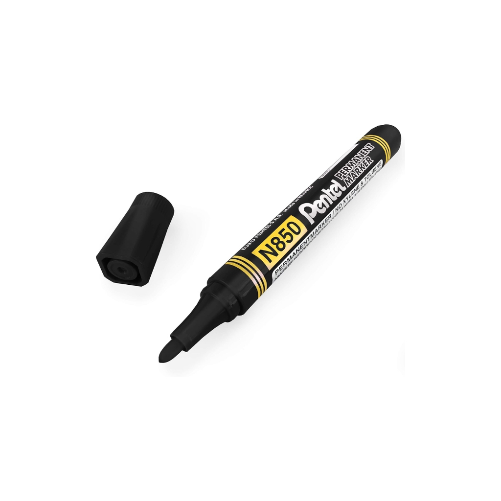 Pentel N850 Permanent Marker, Bullet Point, Black ink, 1 pc