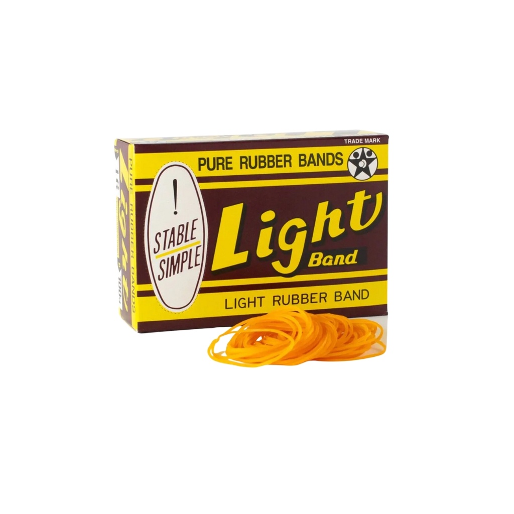 Pure Rubber Bands Light Size18,100g,1PKT