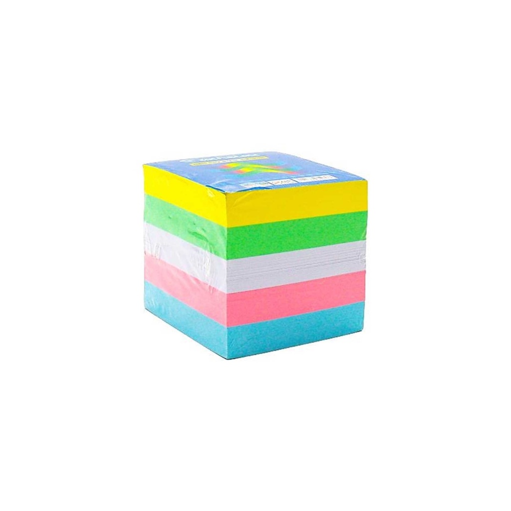 Sinarline Paper Color Memo Cube 9X9CM 800G  No.PD08641