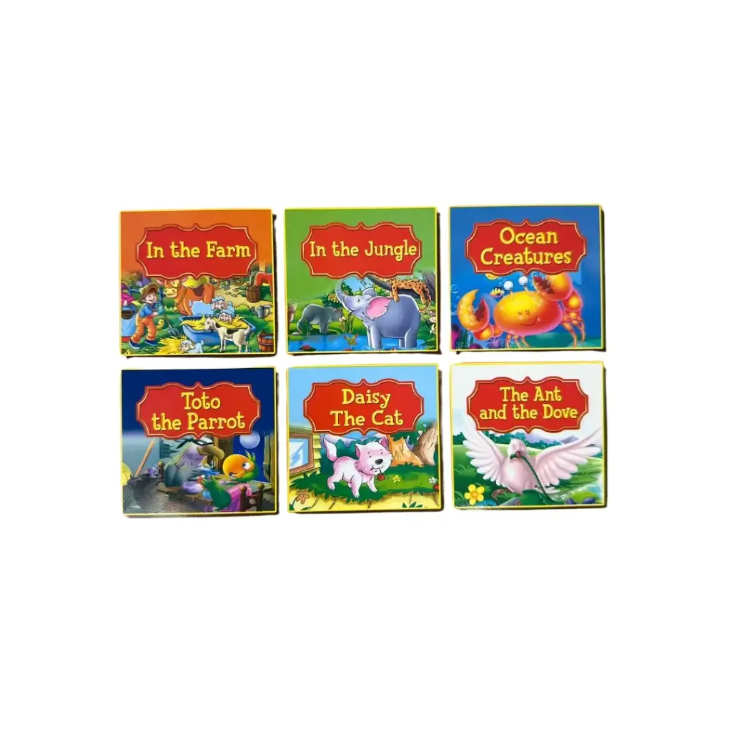 Kids Treasure House of Tales Story Book 6Pc